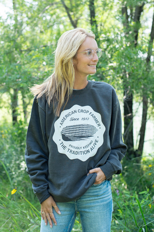 'American Crop Farmer' Crewneck