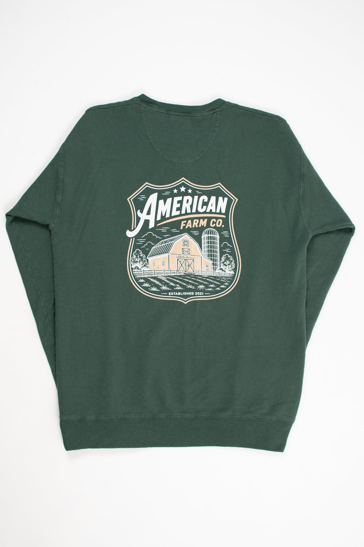 'American Farm Co.' Heritage Barn Crewneck