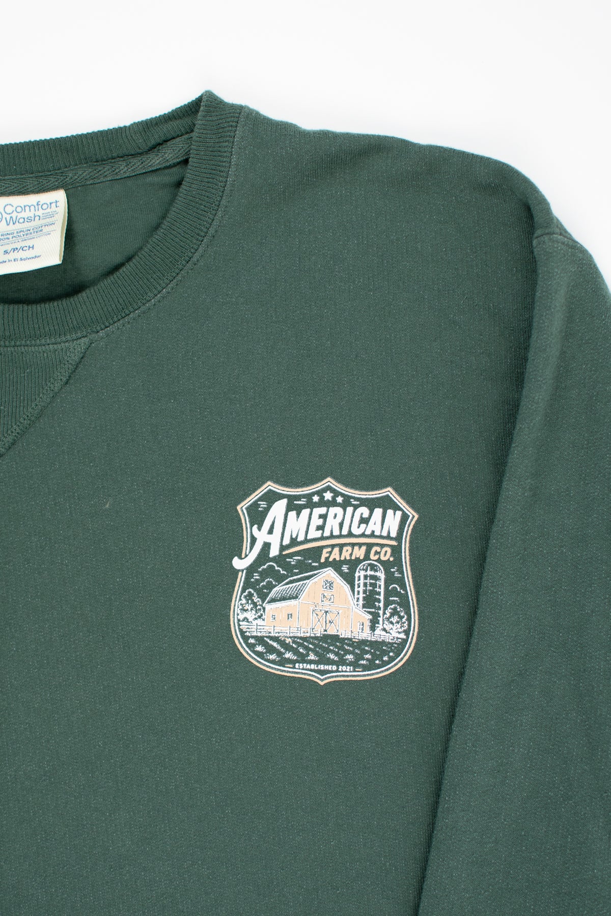 'American Farm Co.' Heritage Barn Crewneck
