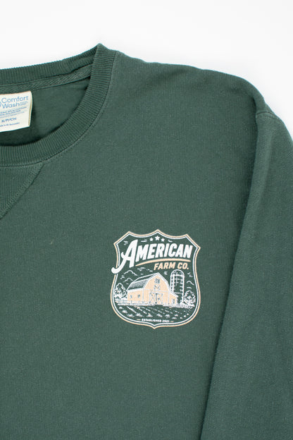 'American Farm Co.' Heritage Barn Crewneck