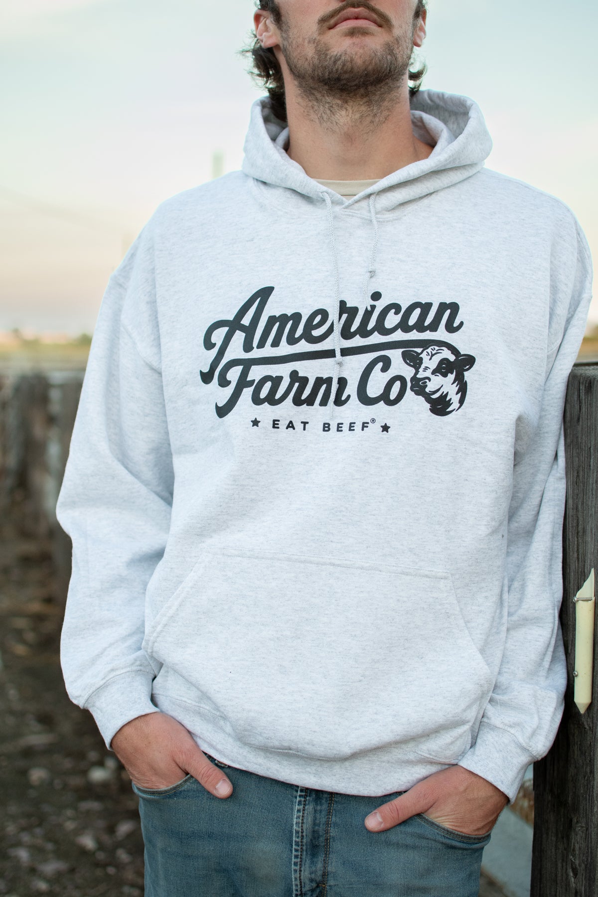 'American Farm Co - Eat Beef' Hoodie