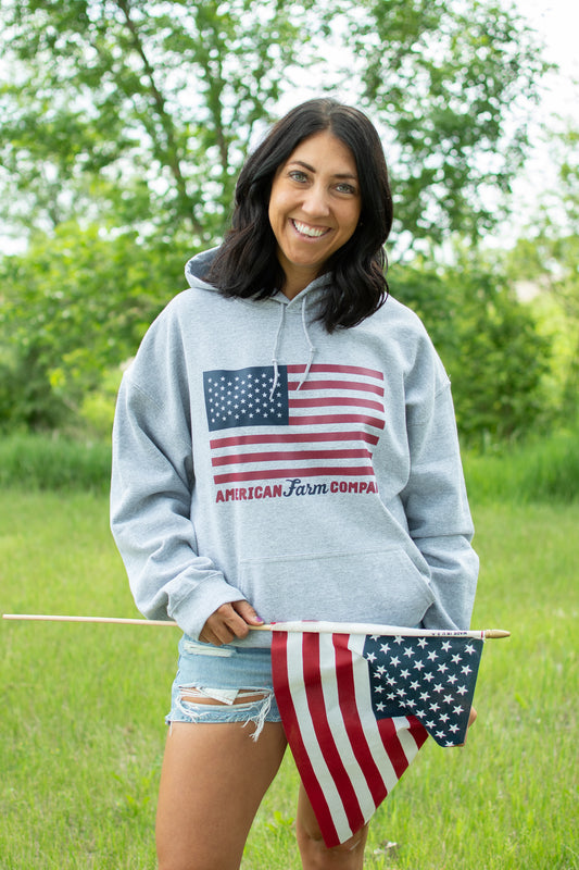 American Farm Company Flag Hoodie