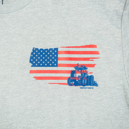 'American Farmer' Grey Tee