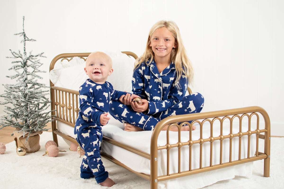 Animals & Snowflakes Baby Zippy *Preorder*