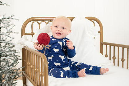 Animals & Snowflakes Baby Zippy *Preorder*