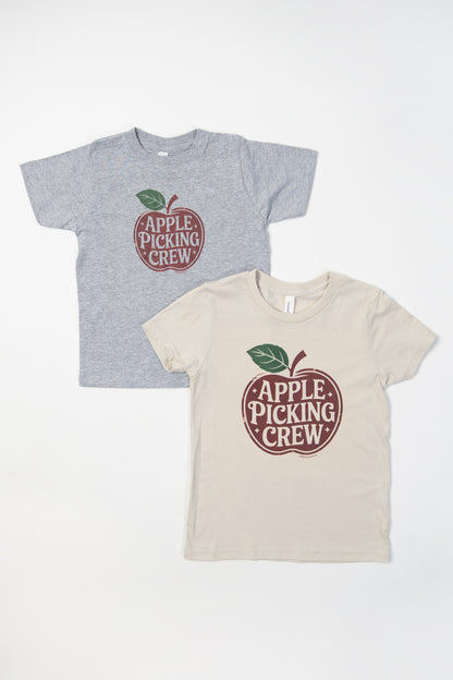 'Apple Picking Crew' Youth Tee
