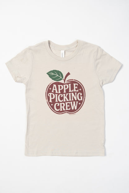 'Apple Picking Crew' Youth Tee
