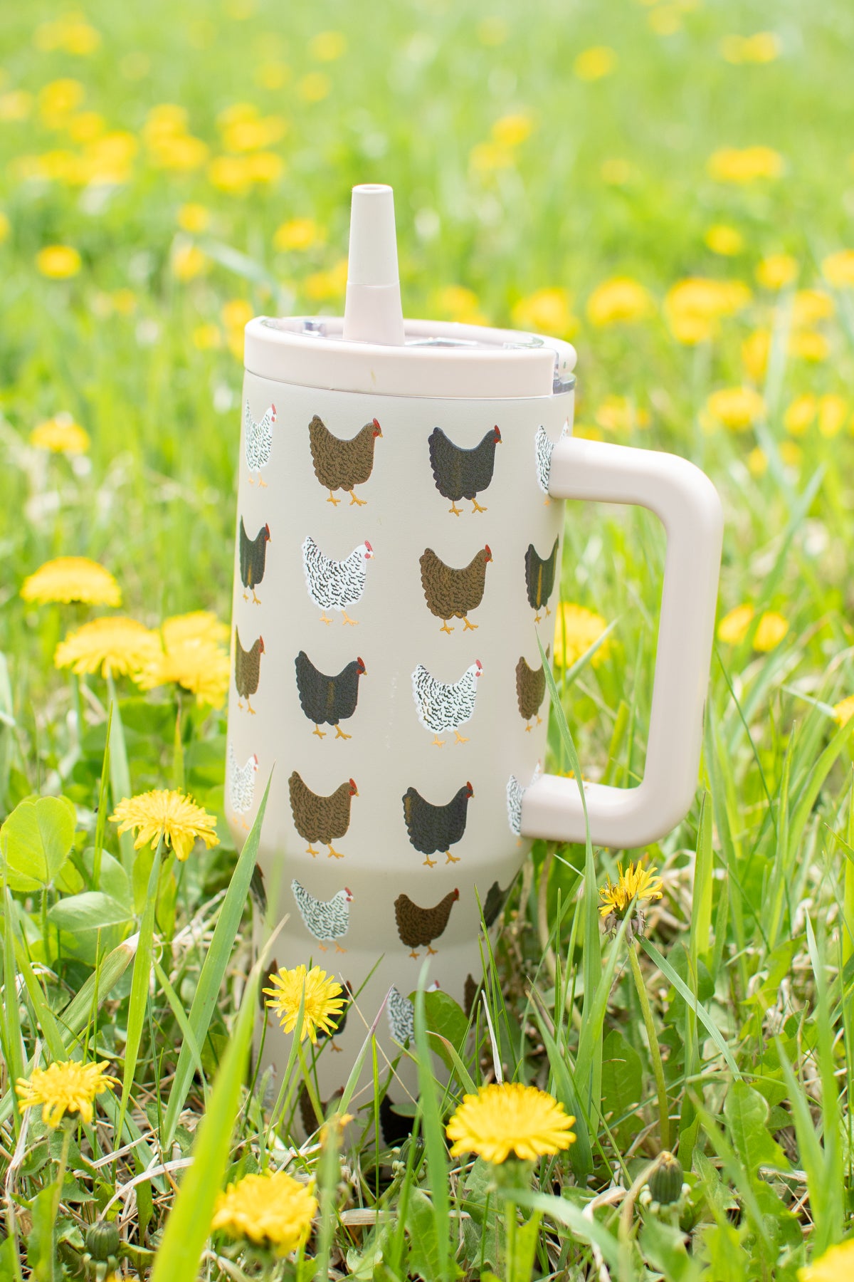 Backyard Chicken 40oz Water Tank Tumbler