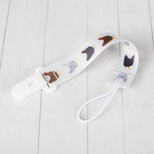 Backyard Chicken Paci Clip