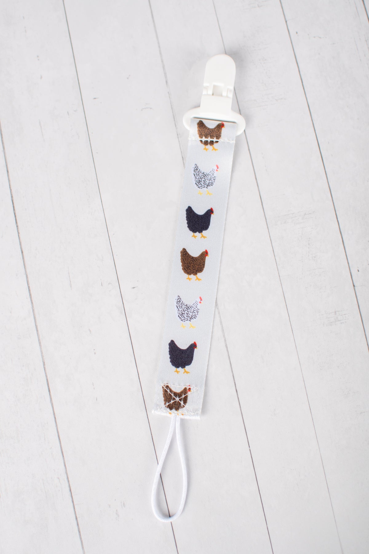Backyard Chicken Paci Clip