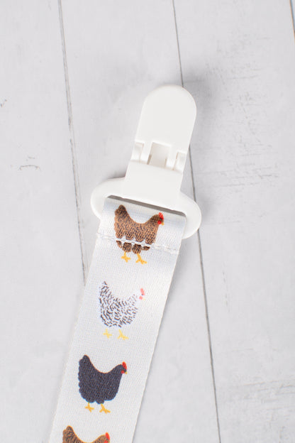 Backyard Chicken Paci Clip