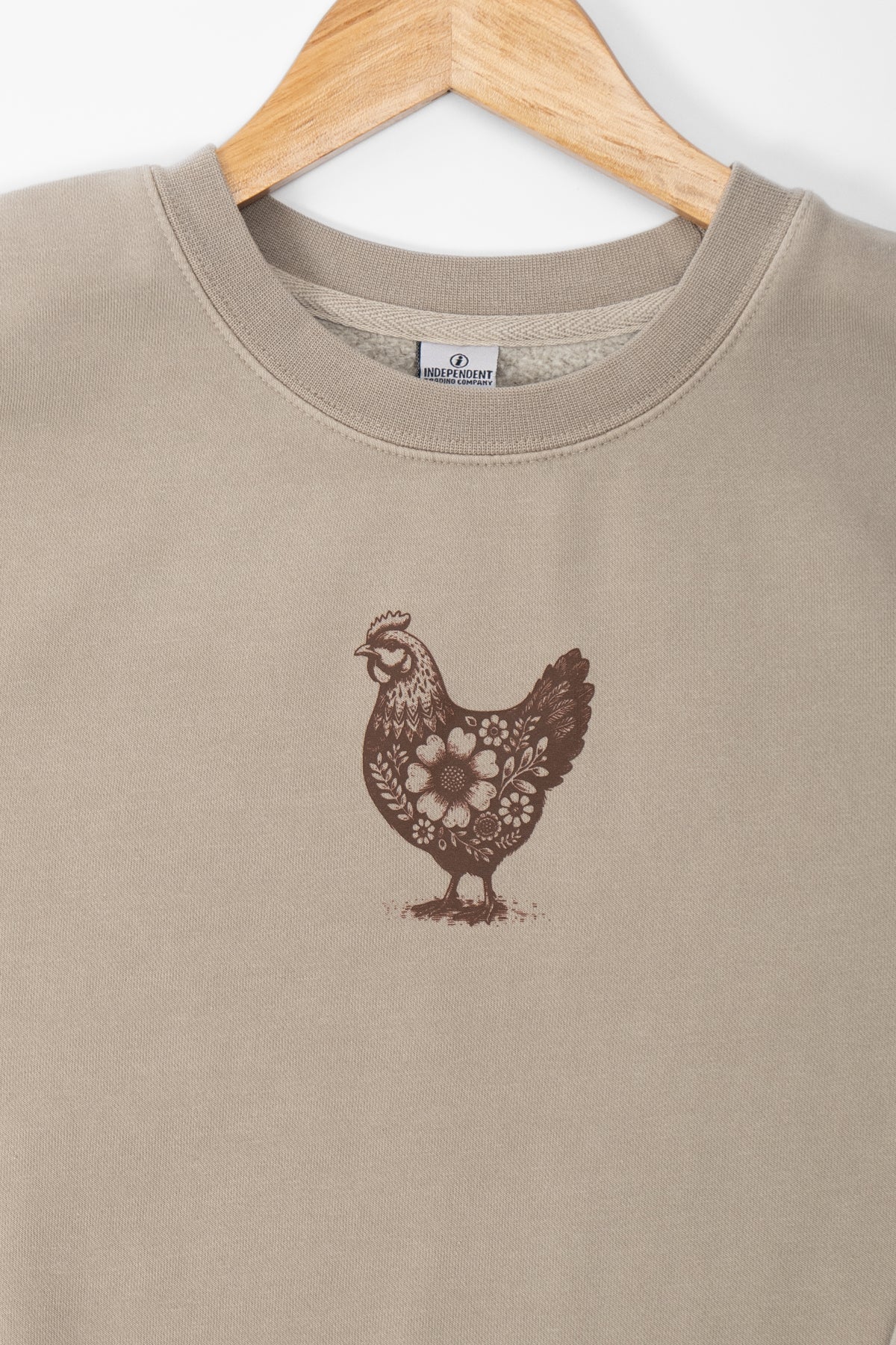 'Backyard Chicken Social Club' Crewneck
