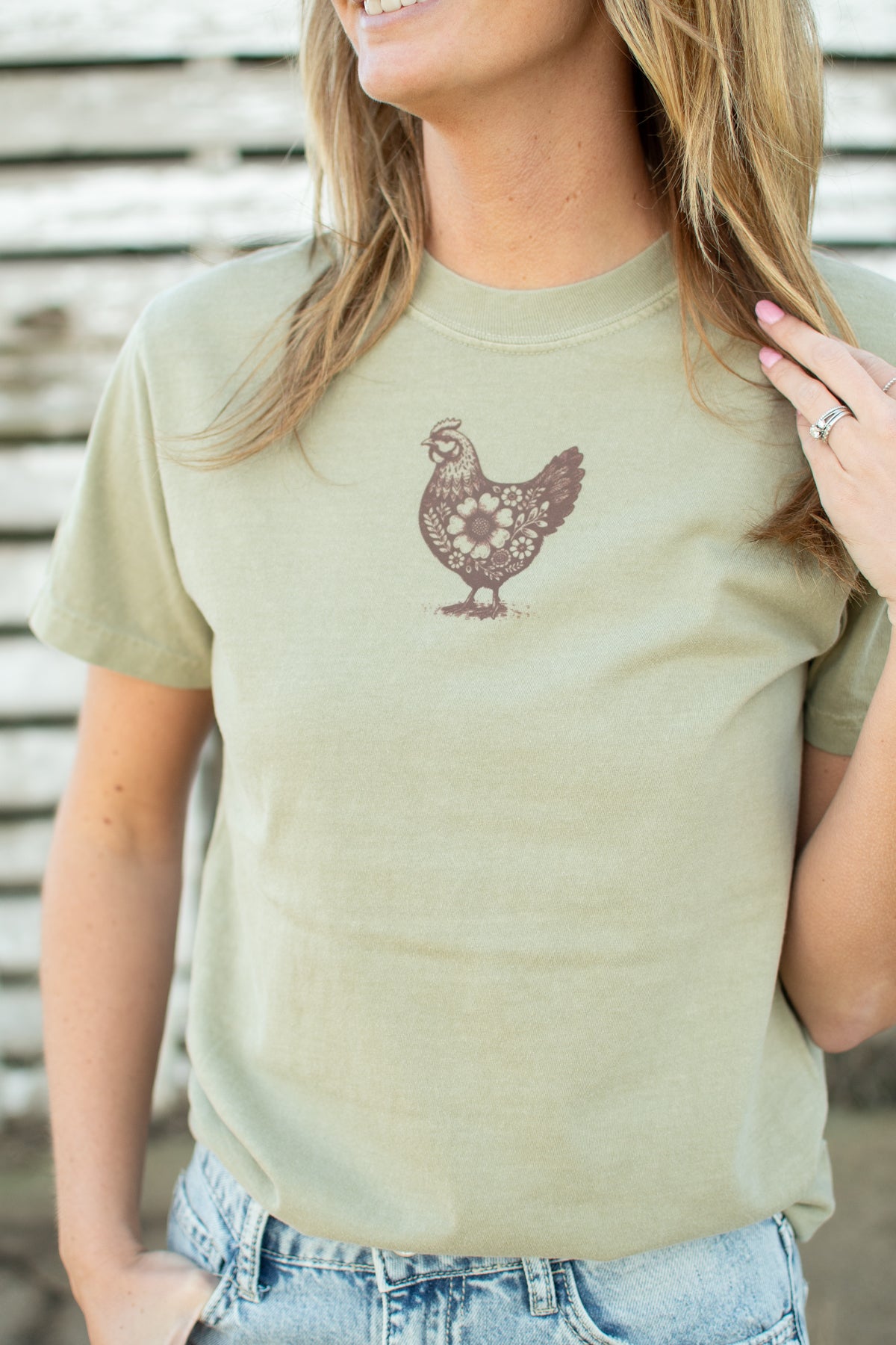 'Backyard Chicken Social Club' Tee