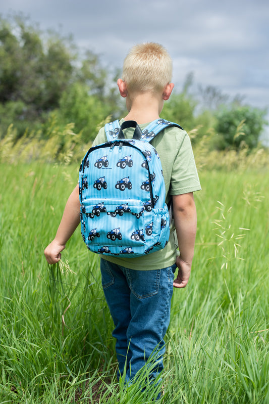 Big Blue Tractor Backpack *PREORDER*