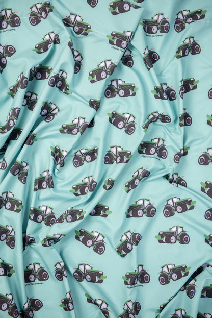Big Green Tractor Full/Queen Bed Sheet Set