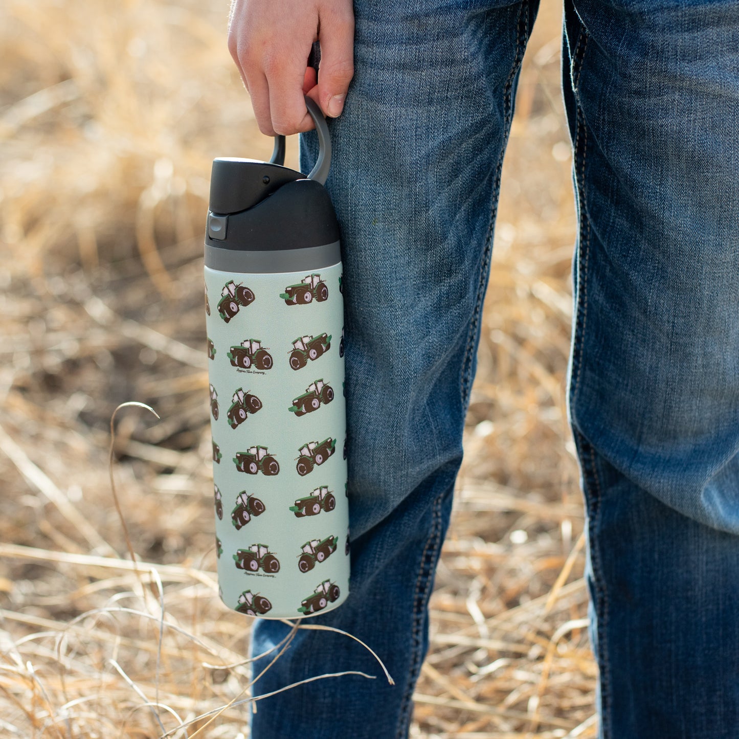 Big Green Tractor 24oz Skinny Silo Tumbler