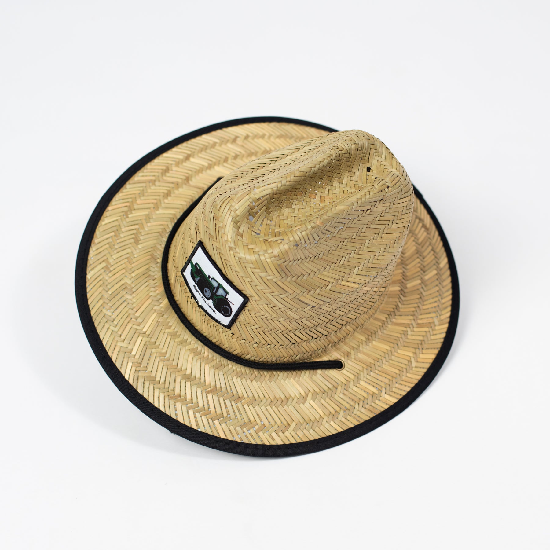 Big Green Tractor Kids Straw Hat - American Farm Company