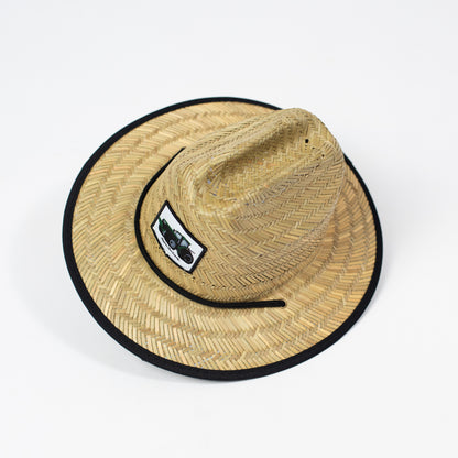 Big Green Tractor Kids Straw Hat - American Farm Company