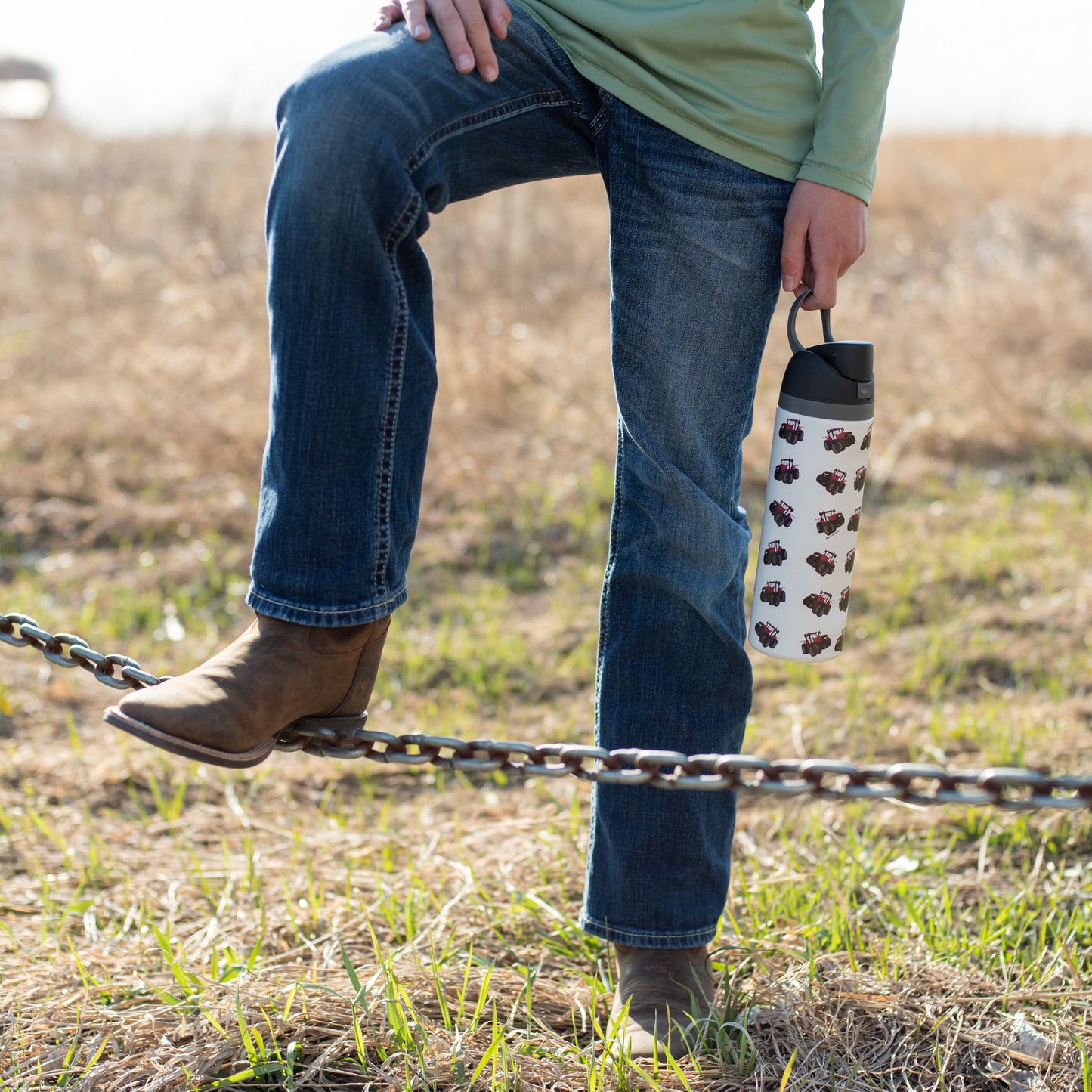 Big Red Tractor 24oz Skinny Silo Tumbler