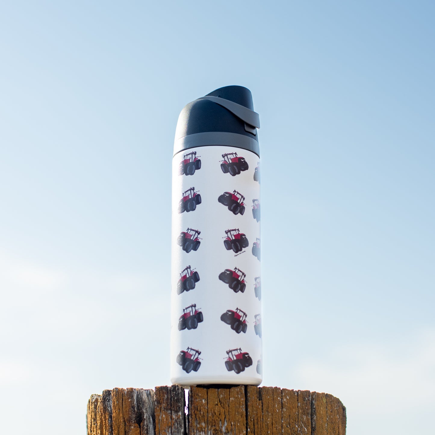 Big Red Tractor 24oz Skinny Silo Tumbler