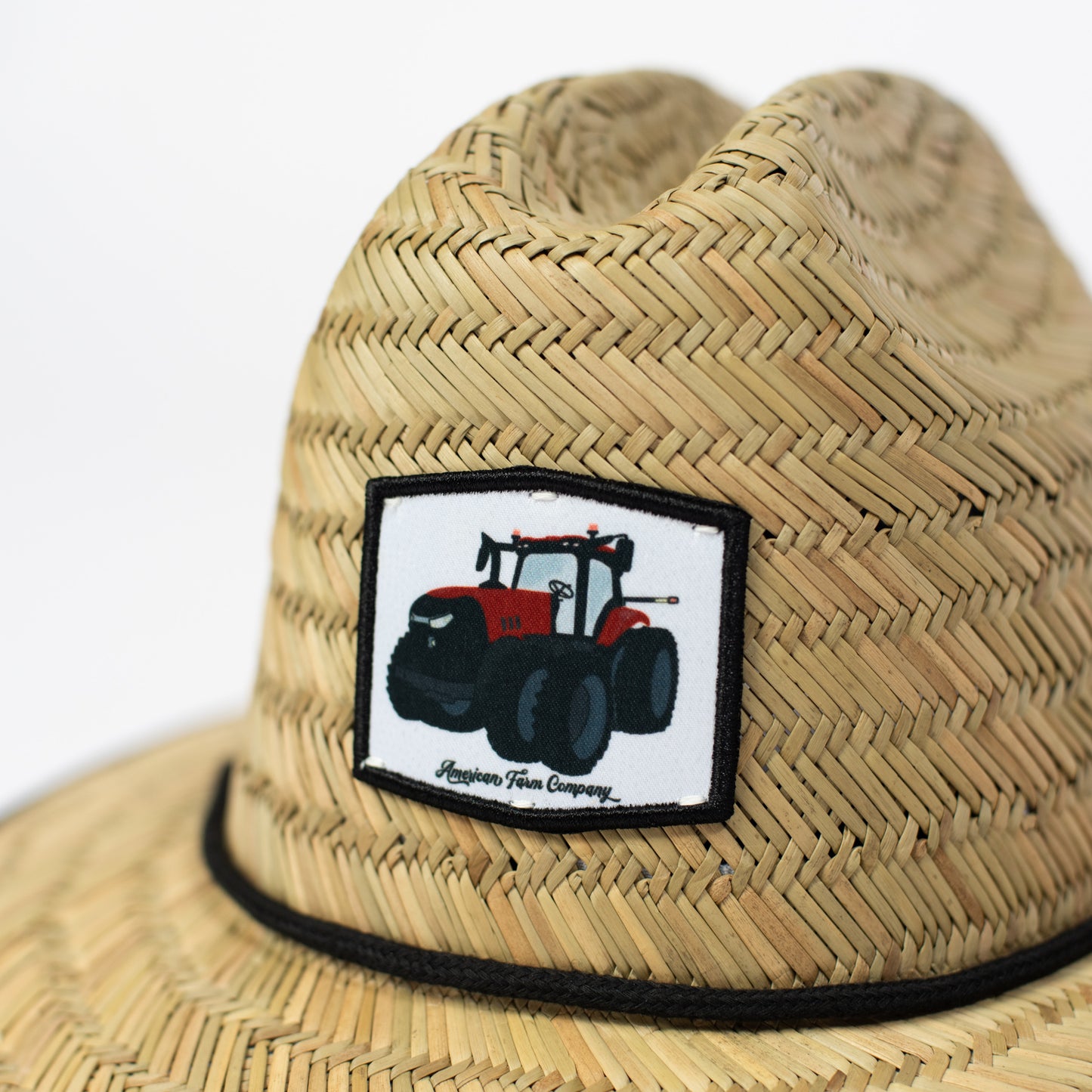 Big Red Tractor Kids Straw Hat - American Farm Company