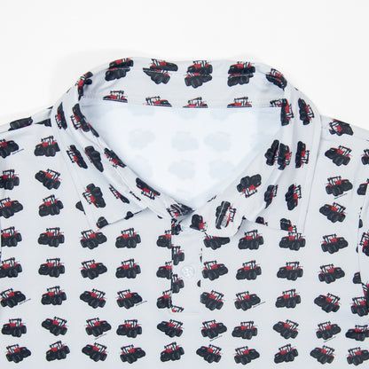 Big Red Tractor Baby/Youth Performance Polo