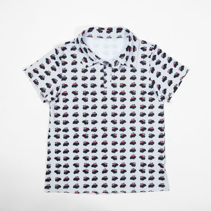 Big Red Tractor Baby/Youth Performance Polo