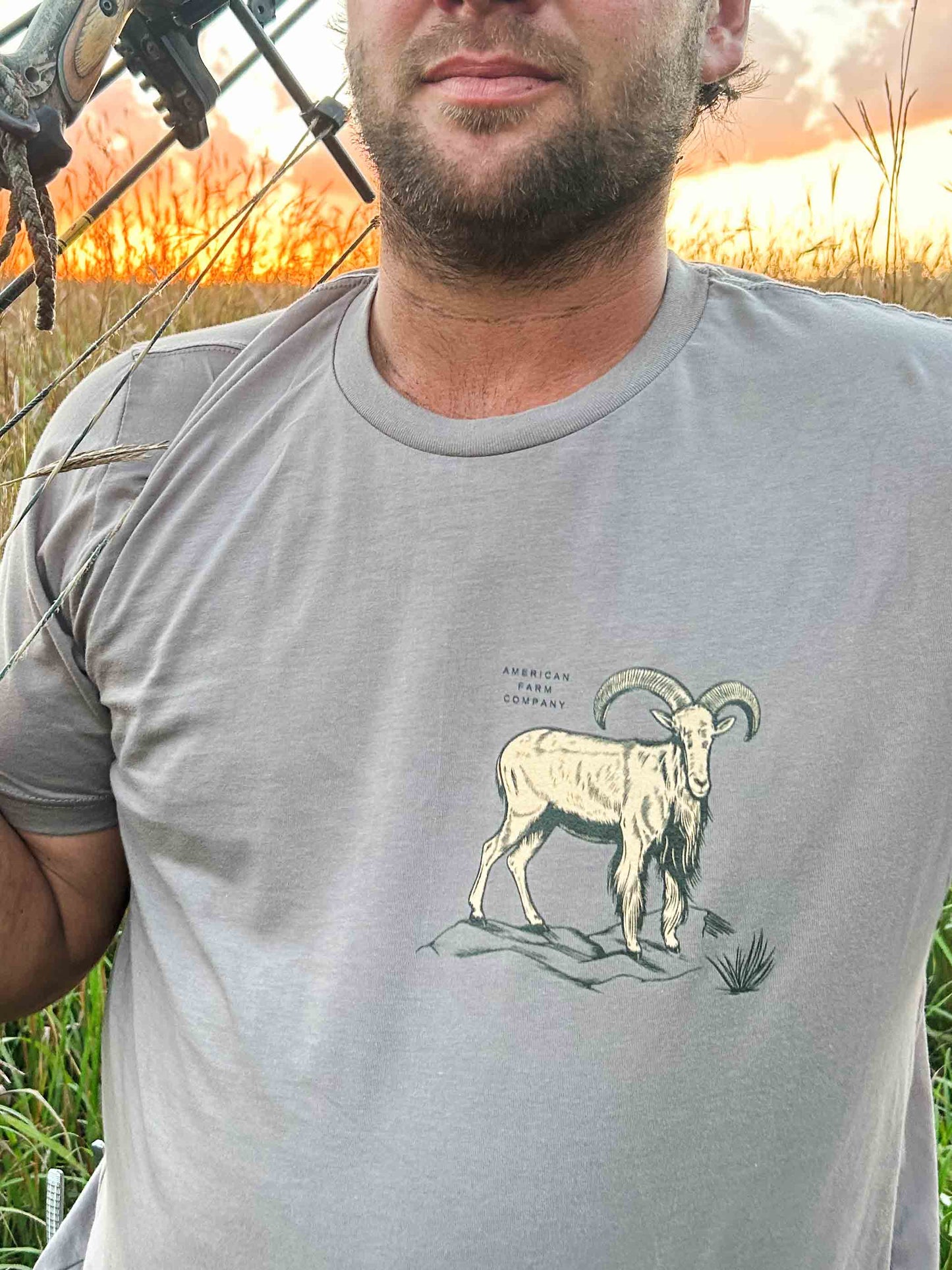 Bighorn Sheep Brown Tee