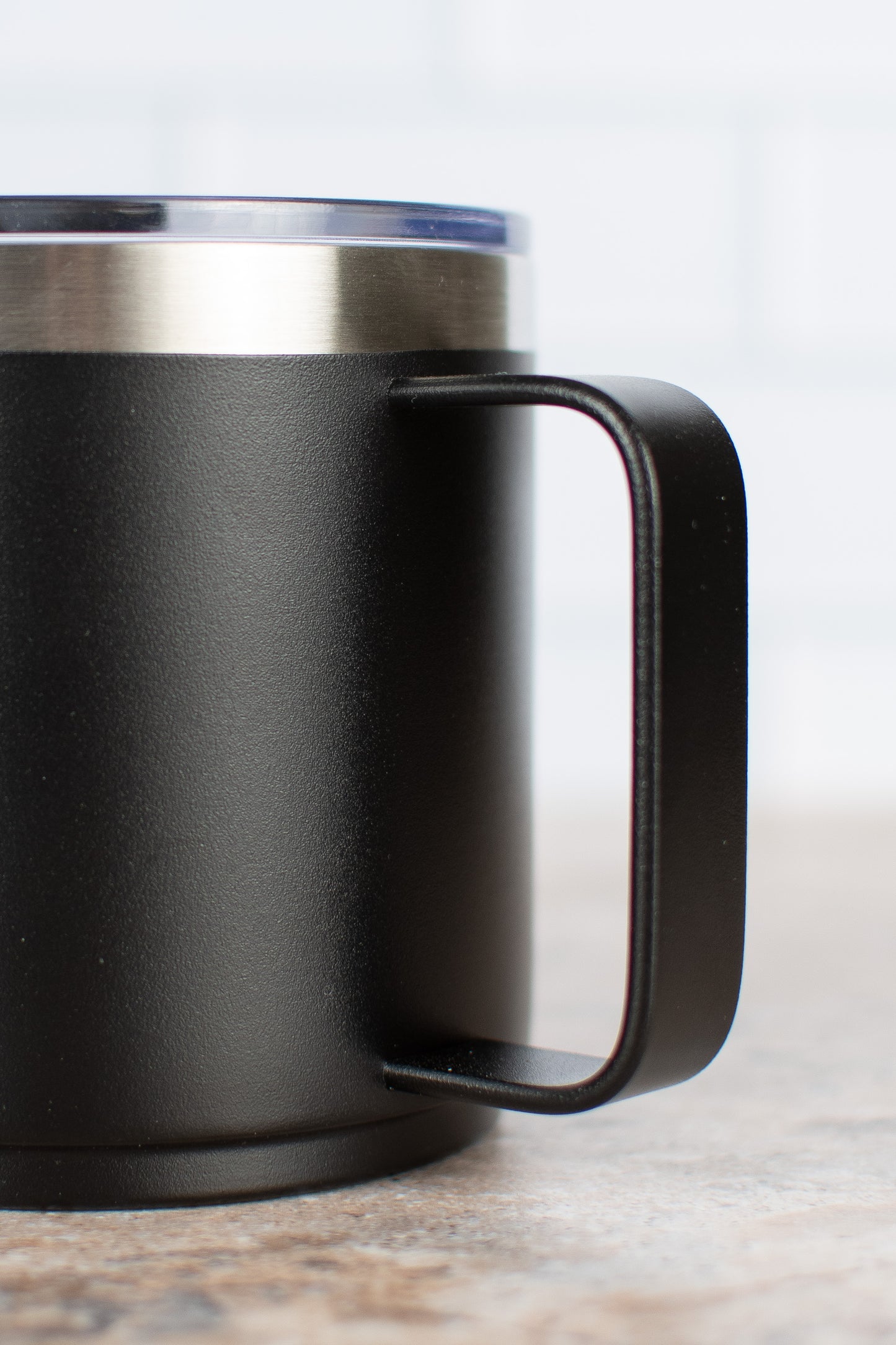 Black 'Rain Makes Corn, Corn Makes Whiskey' 16oz Mug