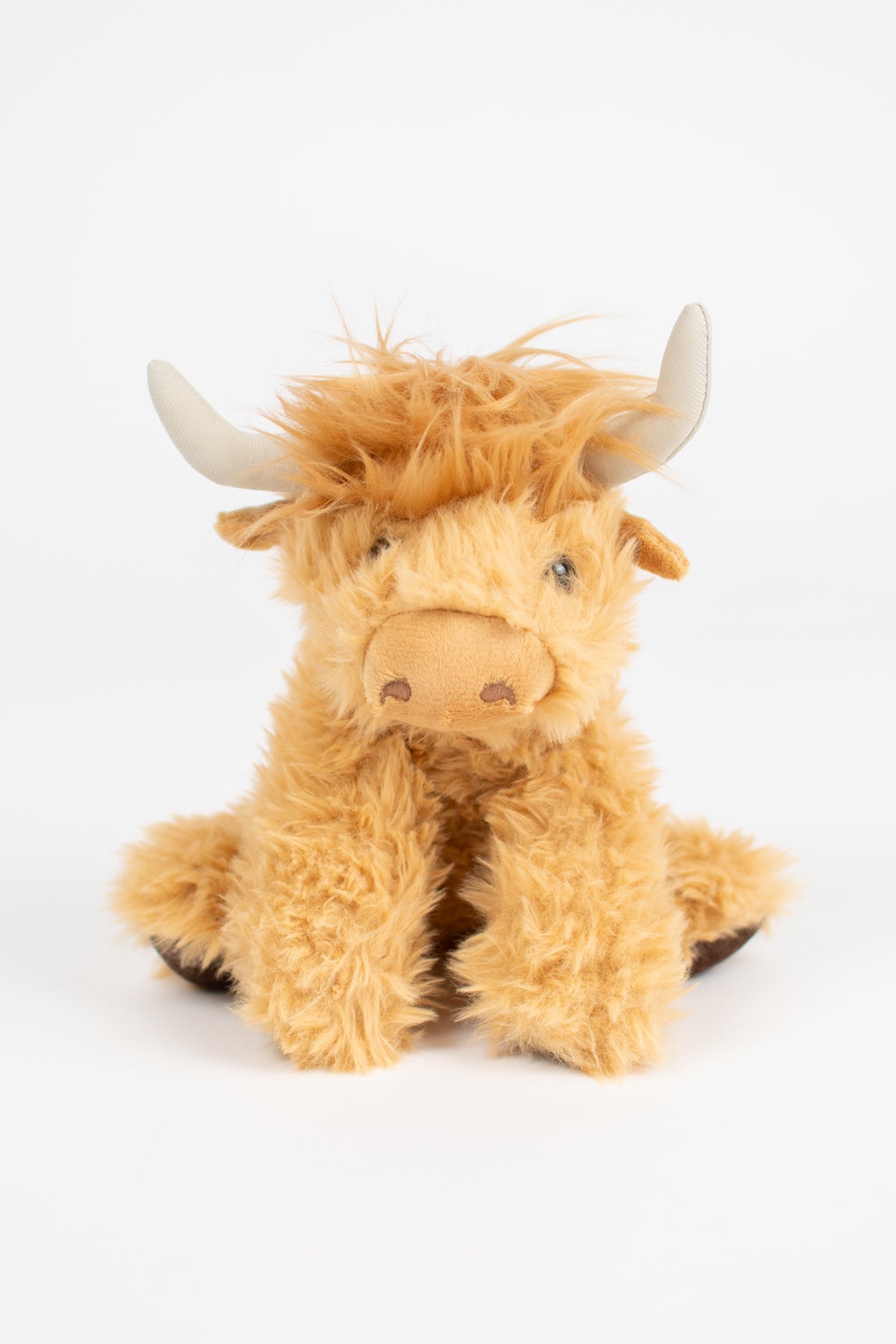 Blonde Highland Cow Stuffed Animal Plush - 9"