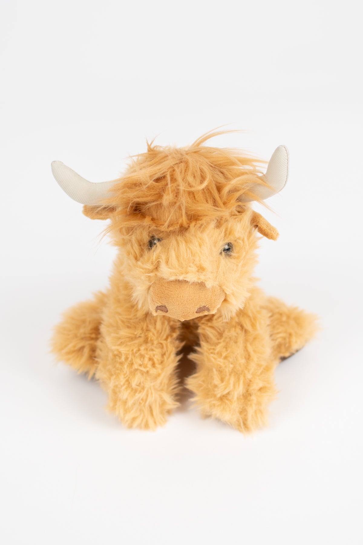 Blonde Highland Cow Stuffed Animal Plush - 9"