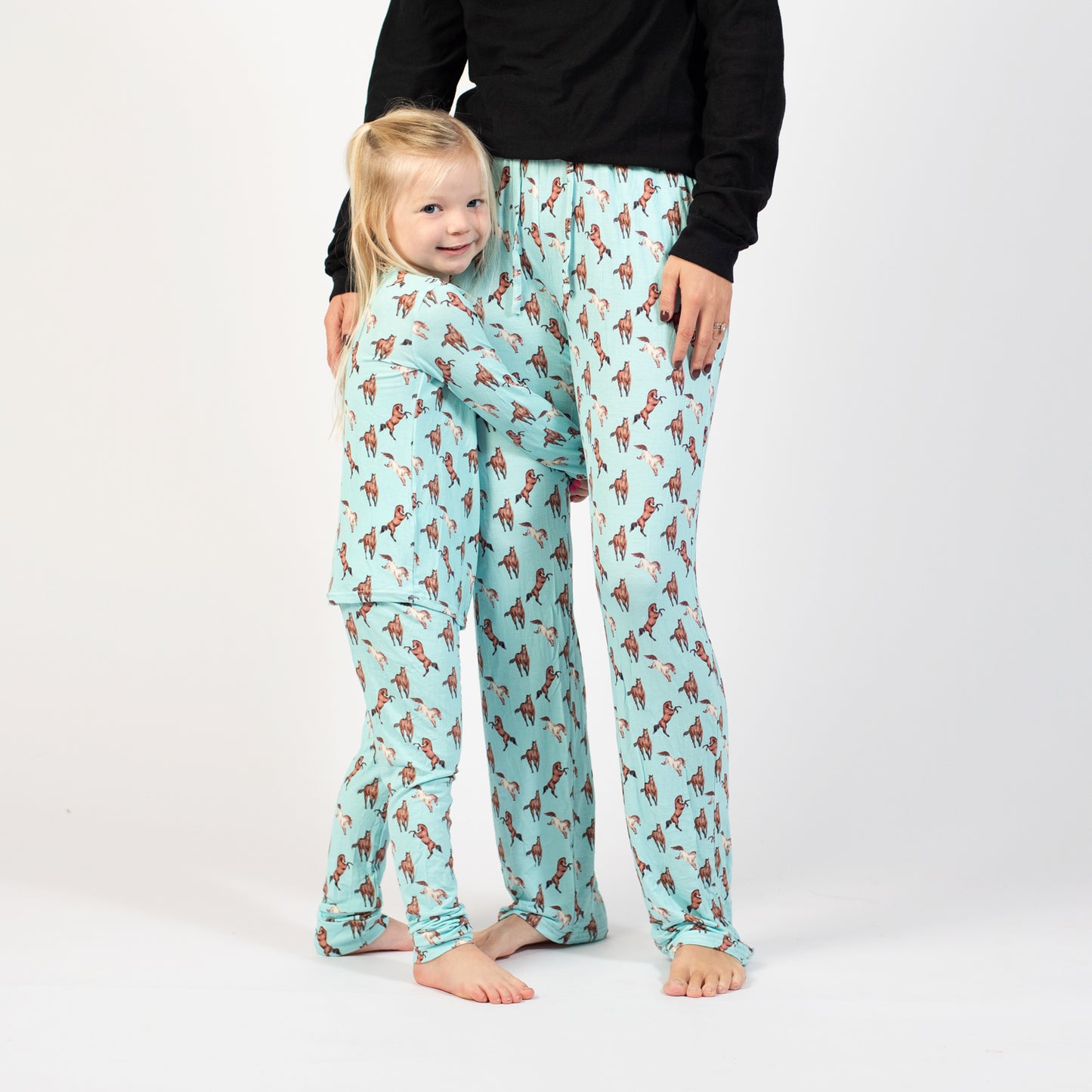 Blue Horse Bamboo Pajama Pants - American Farm Company