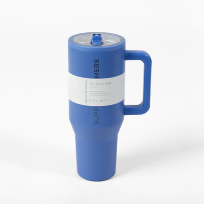 Blue 'Support Farmers' 40oz Water Tank Tumbler