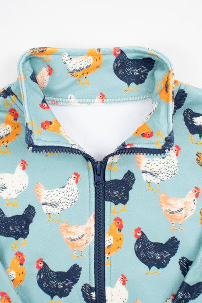 Blue Chicken Toddler/Youth Zip-Up Jacket