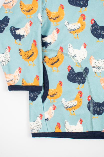 Blue Chicken Toddler/Youth Zip-Up Jacket