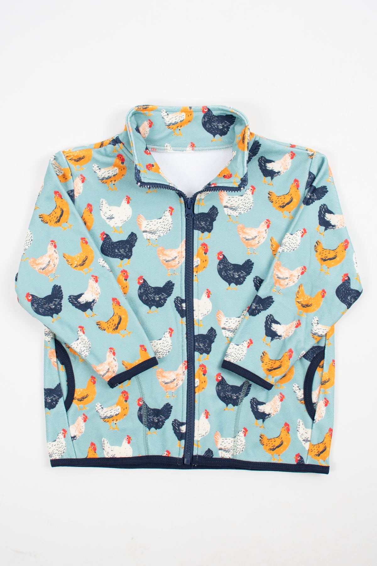 Blue Chicken Toddler/Youth Zip-Up Jacket