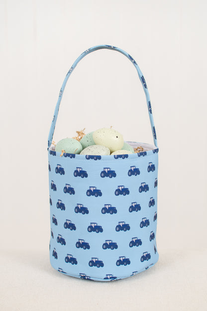 *PREORDER* Blue Tractor Easter Basket