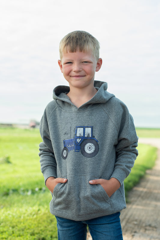 Blue Tractor Toddler/Youth Hoodie