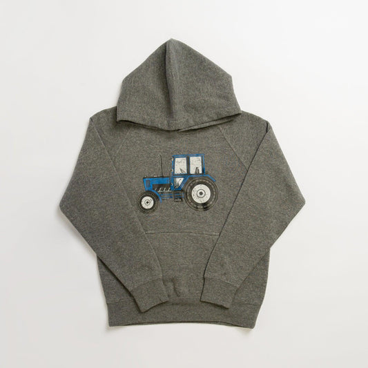 Blue Tractor Youth & Toddler Hoodie - American Farm Company