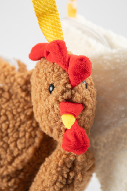 Brown Chicken Shoulder Bag