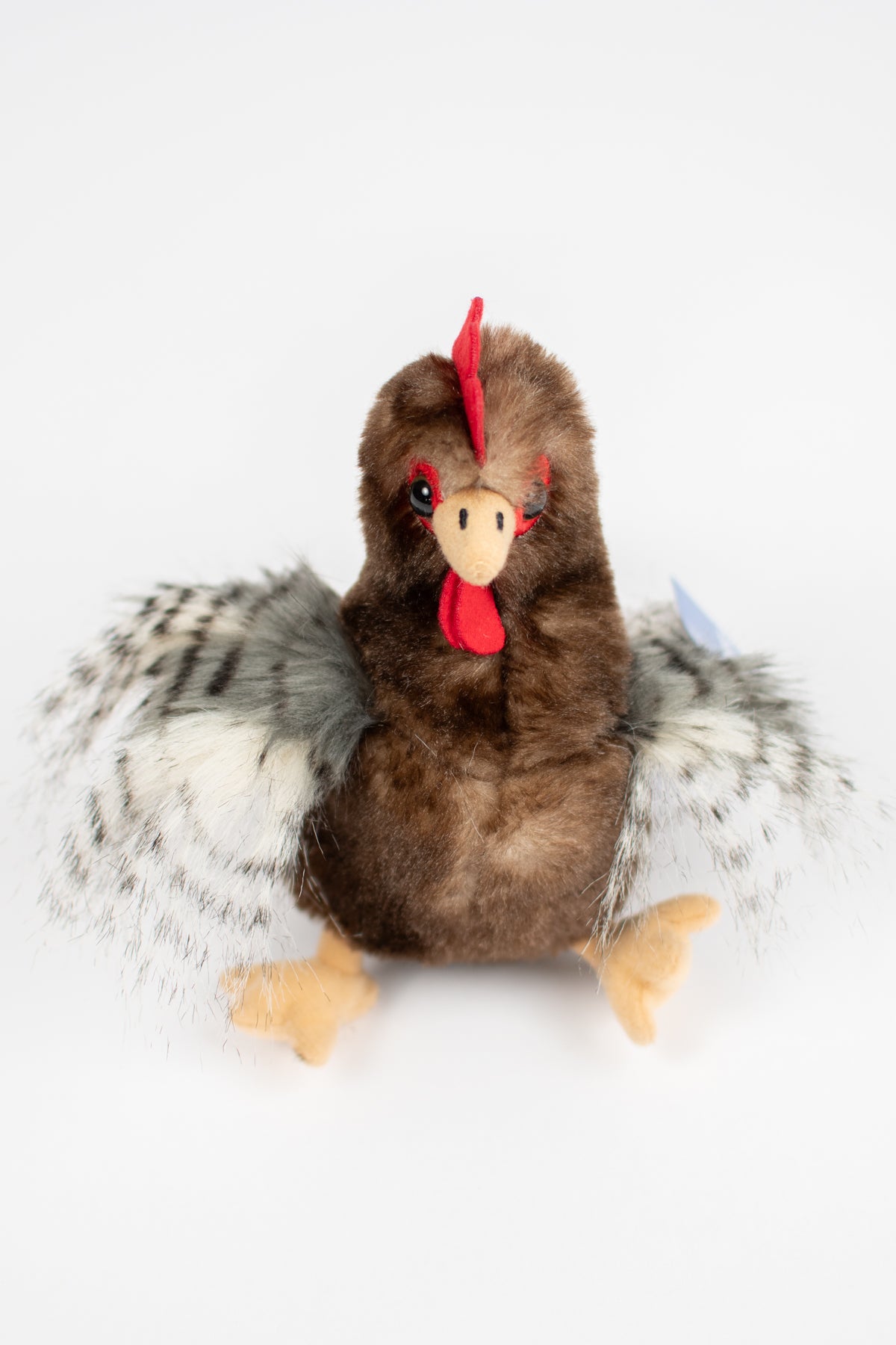 Brown Chicken Stuffed Animal Plush - 6"