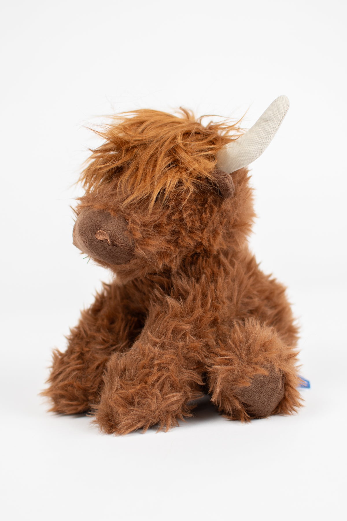 Brown Highland Cow Stuffed Animal Plush - 9"