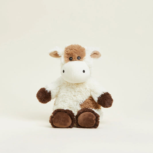 Brown and White Cow Warmies Plush - 13"