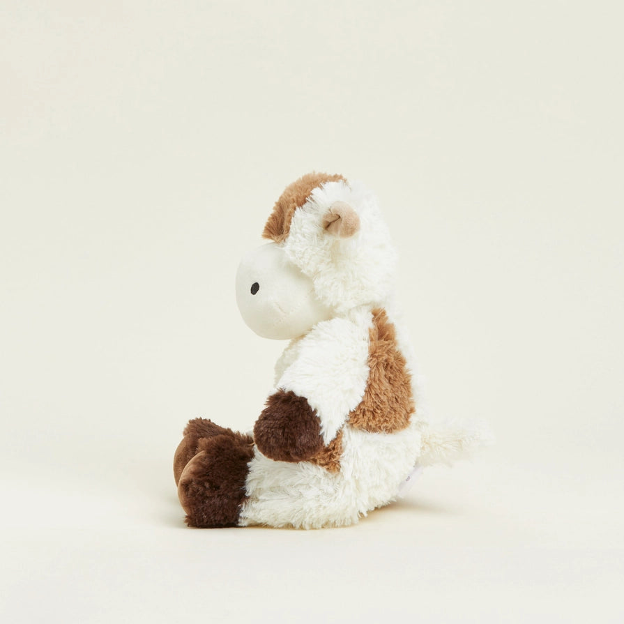 Brown and White Cow Warmies Plush - 13"