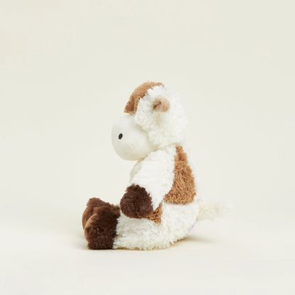 Brown and White Cow Warmies Plush - 13"