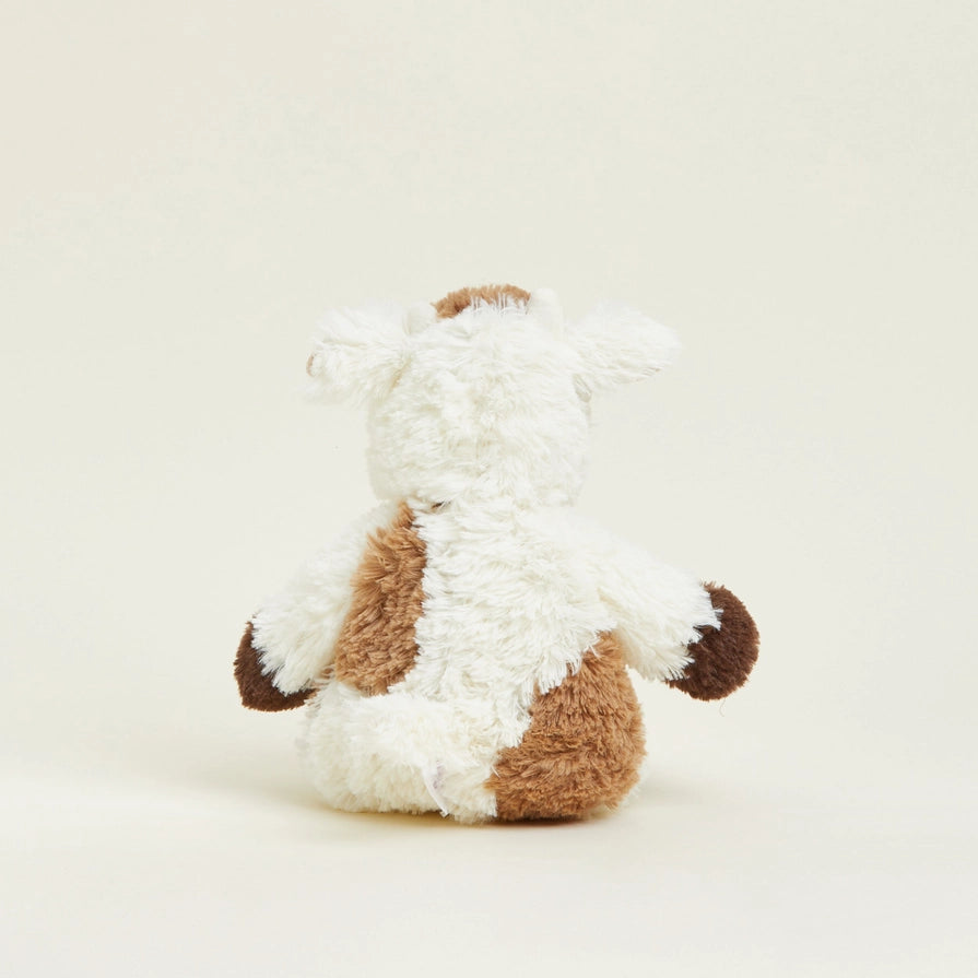 Brown and White Cow Warmies Plush - 13"