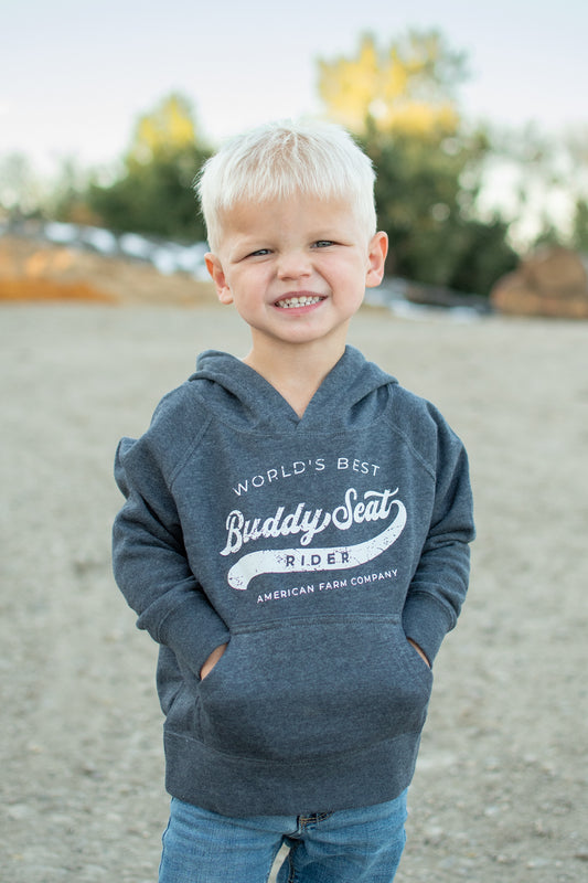 'Buddy Seat Rider' Toddler/Youth Hoodie