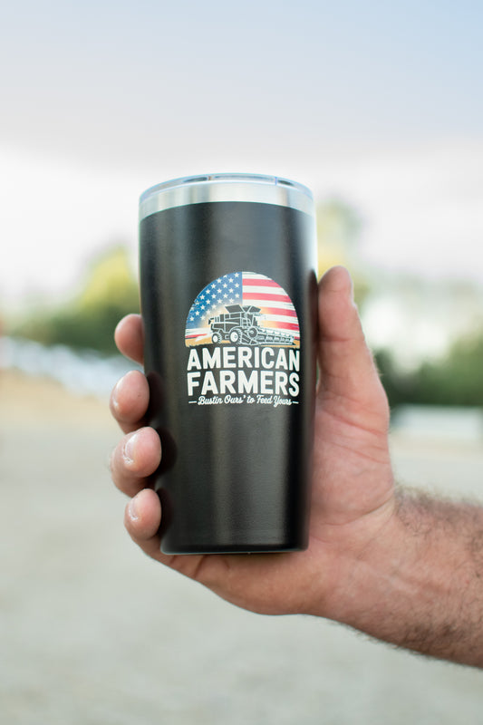 'Bustin' Ours' 20oz Black Tumbler