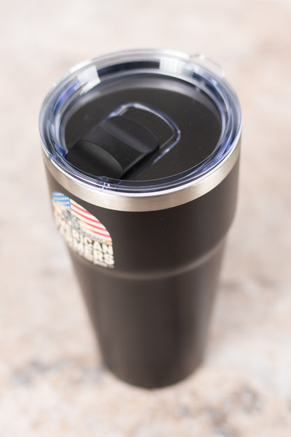 'Bustin' Ours' 30oz Black Tumbler