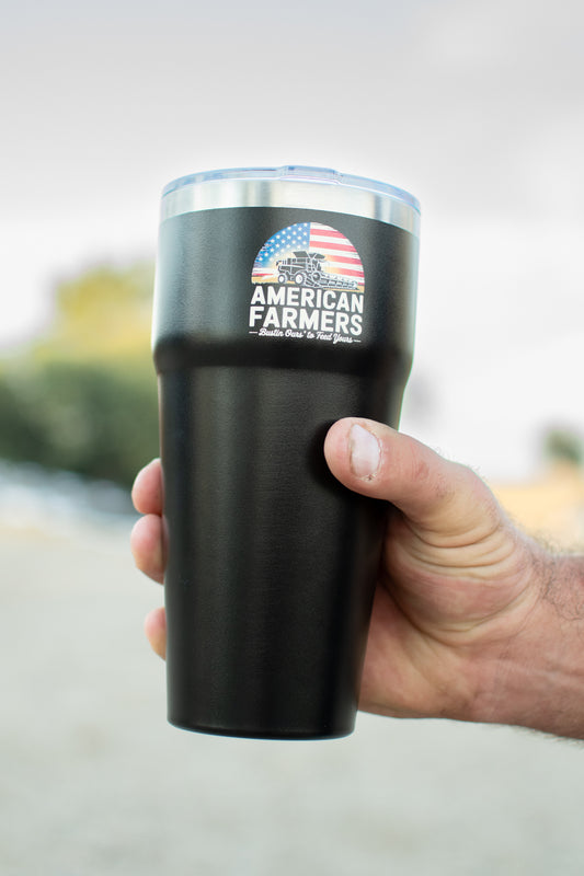 'Bustin' Ours' 30oz Black Tumbler